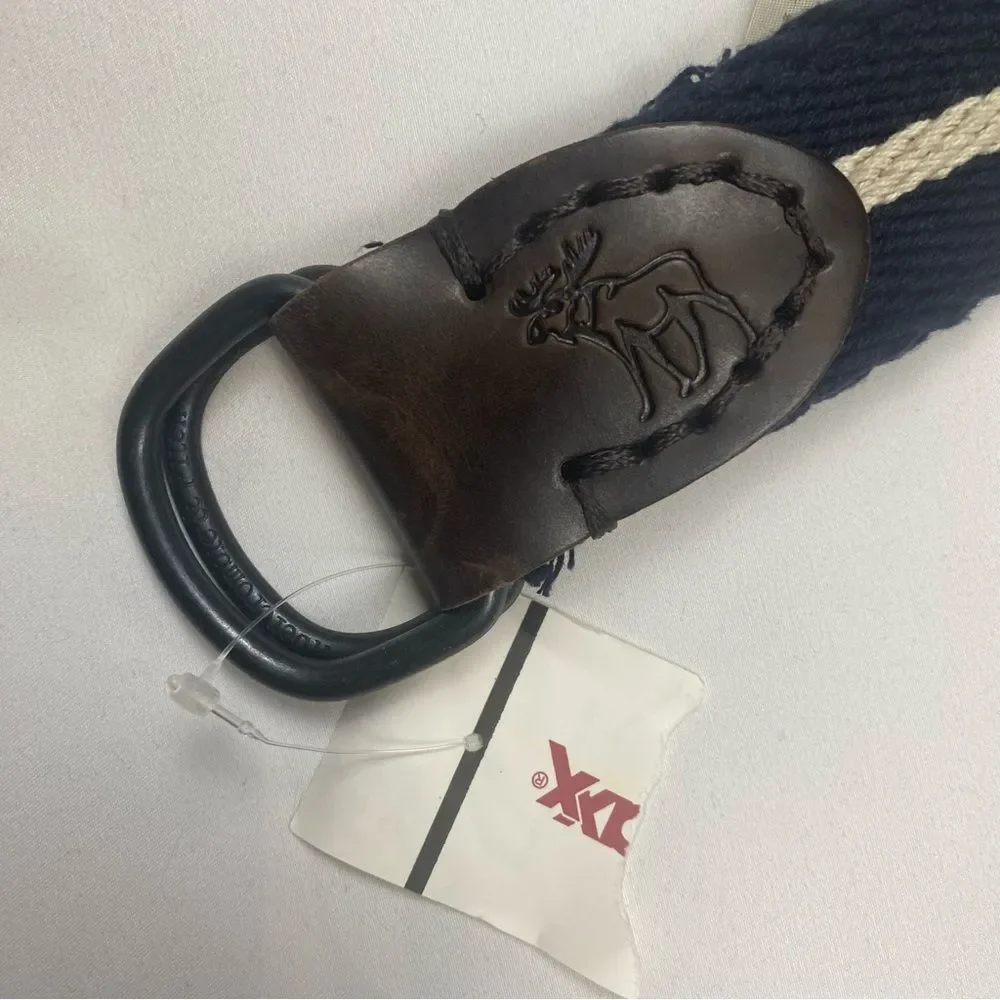 NWT Abercrombie & Fitch Braided Adjustable Belt‎ Size 28